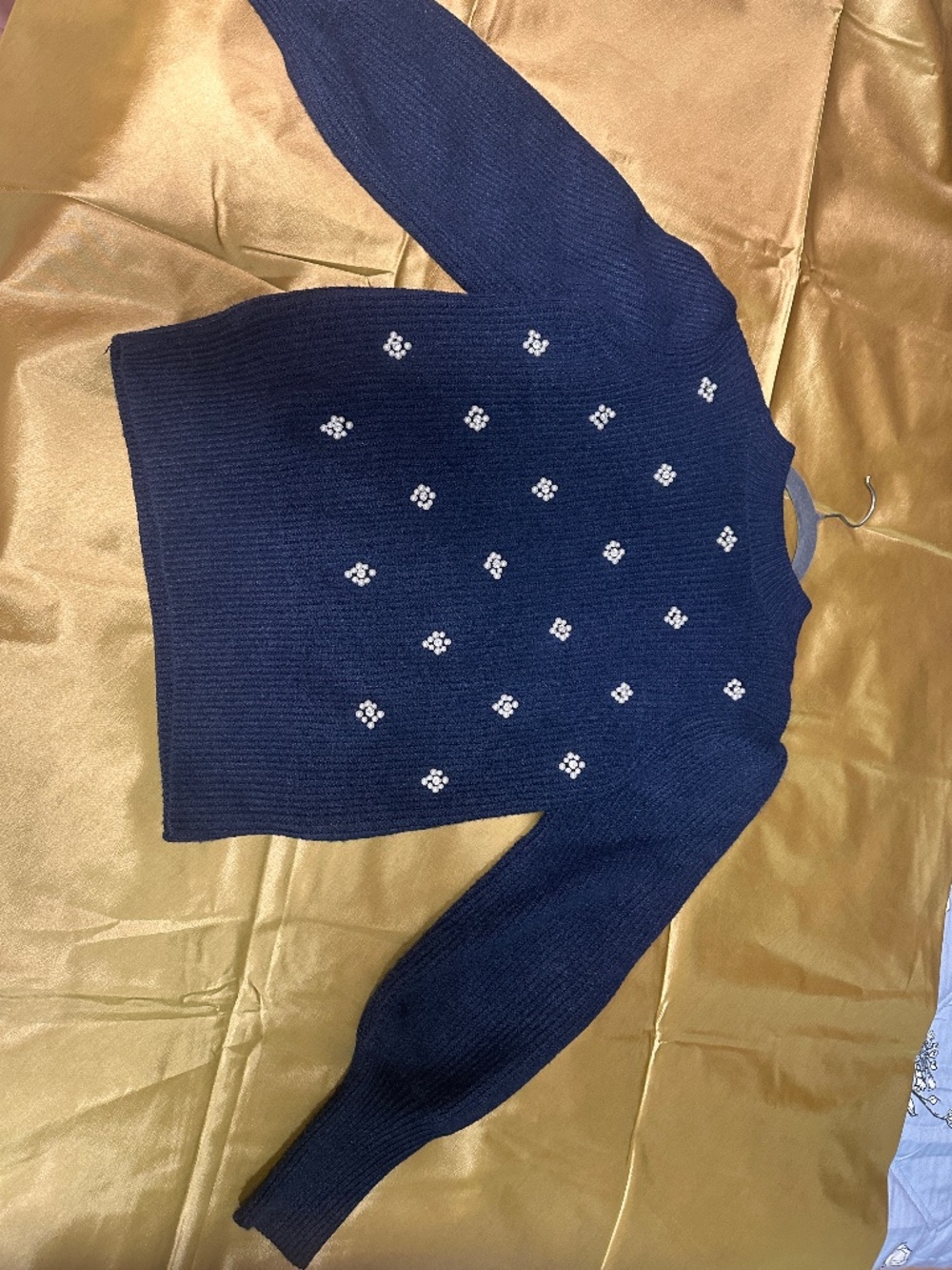 Liz Claiborne Navy Sweater Size M